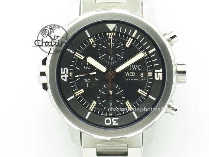 MIROTIME 0327 Snug Portofino IW391022 SS ZK 1:1 Best Edition White Dial Gold Markers On Black Leather Strap A 7130